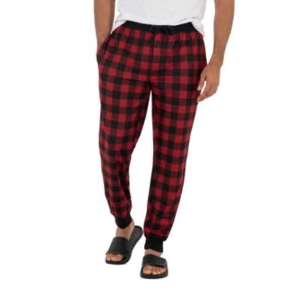 fruit of the loom men's knit waffle jogger lounge pant
